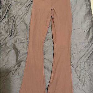 Lululemon brown high rise Mini Flare Leggings